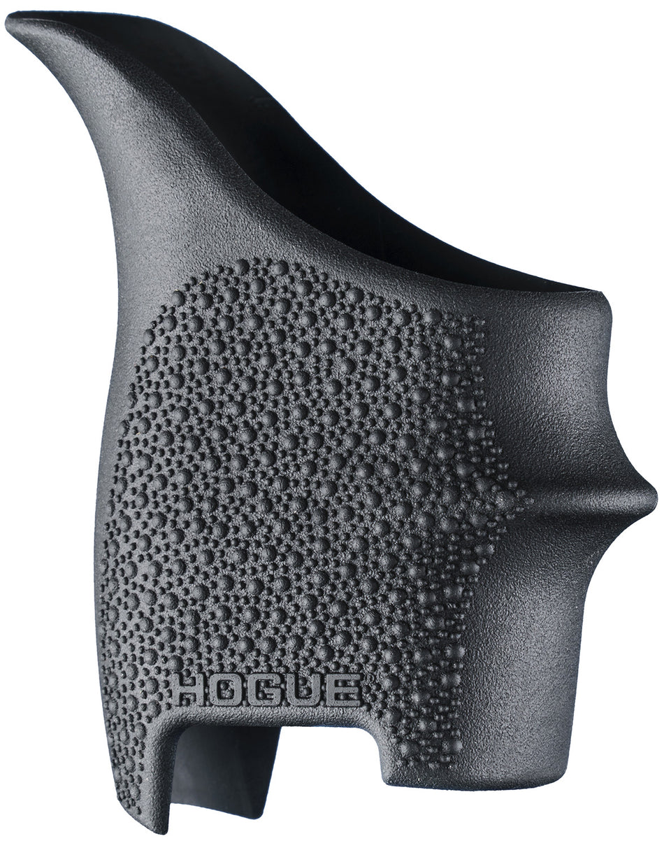 Hogue 18700 Black Rubber HandAll Beavertail Grip Sleeve with Finger Grooves, Fits Ruger LCP Max