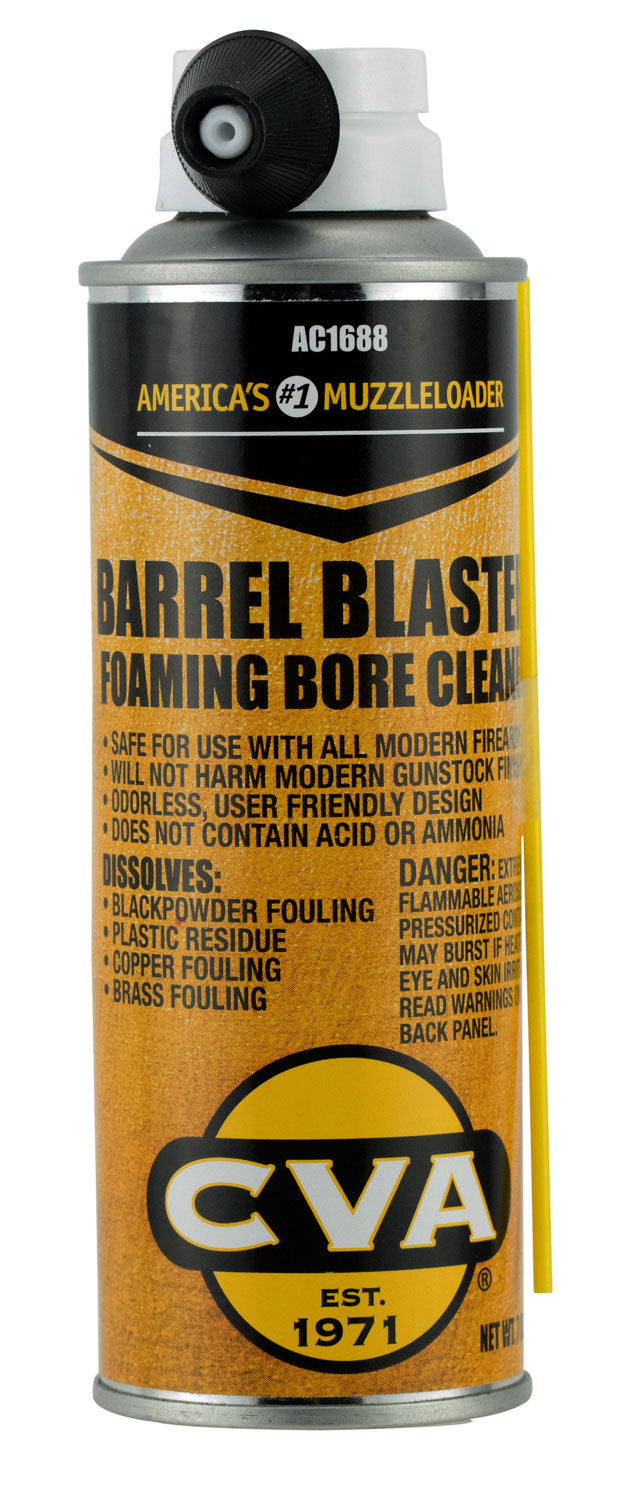 CVA AC1688 8 oz Barrel Blaster Foam Bore Cleaner for Black Powder Muzzleloaders