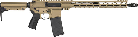 CMMG Resolute Mk4 .300 Blackout Rifle, 16.1in Barrel, Coyote Tan