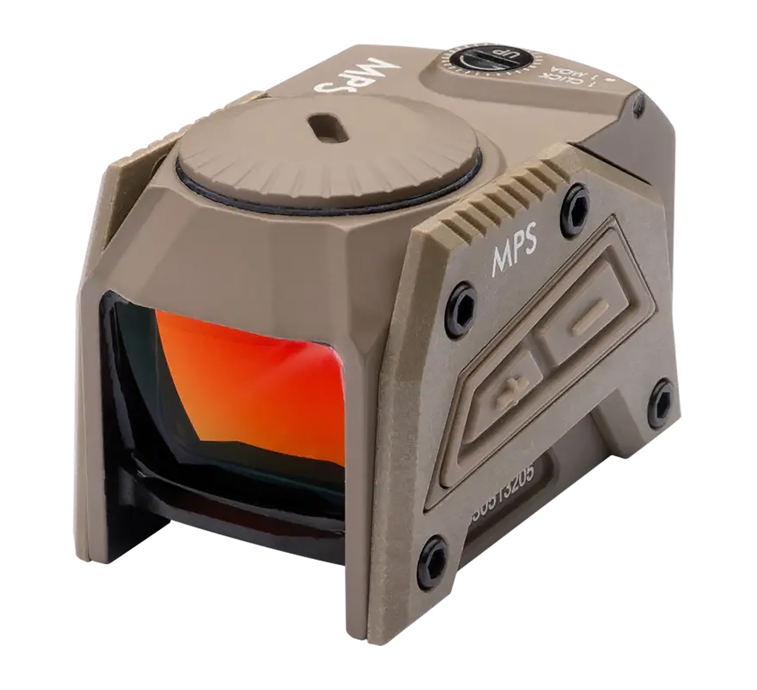 Steiner MPS 8700-MPSFDE Micro Pistol Red Dot Sight FDE 1x20mm 3.3 MOA