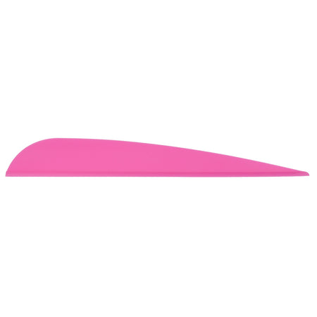 AAE Elite Plastifletch 3.875 in. Hot Pink Arrow Vanes 100-Pack