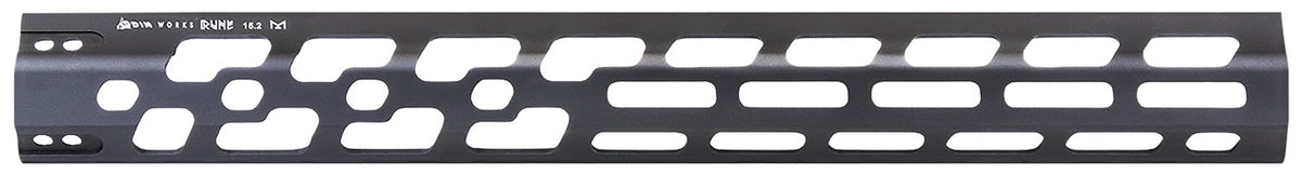 Odin Works RUNE 15.2" M-LOK Forend, Black Aluminum, Mounting Hardware Included, AR-15