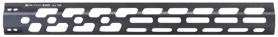 Odin Works RUNE 15.2" M-LOK Forend, Black Aluminum, Mounting Hardware Included, AR-15