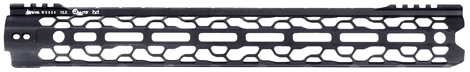 Odin Works O2 Lite 15.5" M-LOK Forend AR-15 Black Hard-Anodized Aluminum