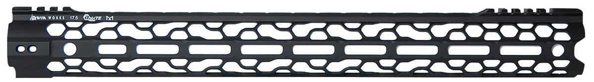 Odin Works AR-10 O2 Lite M-LOK Forend 17.50", DPMS Pattern, Black Anodized Aluminum