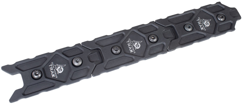 Odin Works Arca Trax Rail M-LOK Compatible Black Anodized 6061 Aluminum