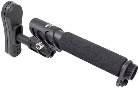 Odin Works Zulu 2.0 Adjustable Stock Kit Black Aluminum with Padded Buffer Tube