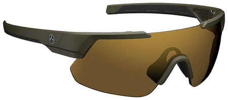 Magpul Defiant Shooting Glasses Bronze Gold Lens OD Green Frame Z87+ MAG104413152030