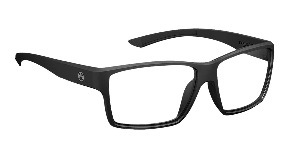 Magpul Explorer Shooting Glasses Clear Lens Black Frame MAG114700011000
