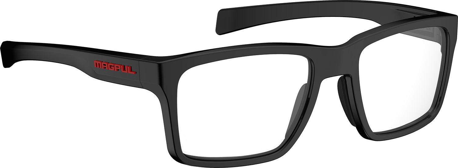 Magpul Rider Shooting Glasses Clear Lens Black Frame MAG12770011000
