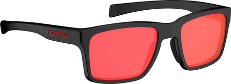 Magpul Rider Shooting Glasses Gray Red Mirror Lens Black Frame MAG12770011140