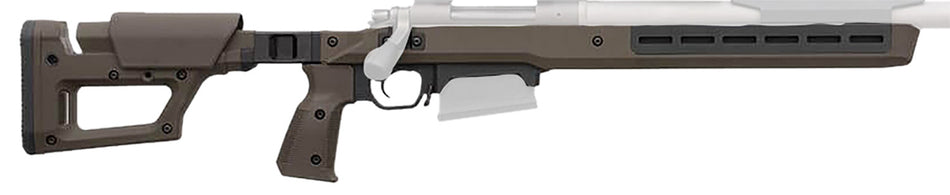 Magpul Pro 700 Lite LA Stock Olive Drab Green Billet Aluminum Chassis Rem 700 MAG1380ODG
