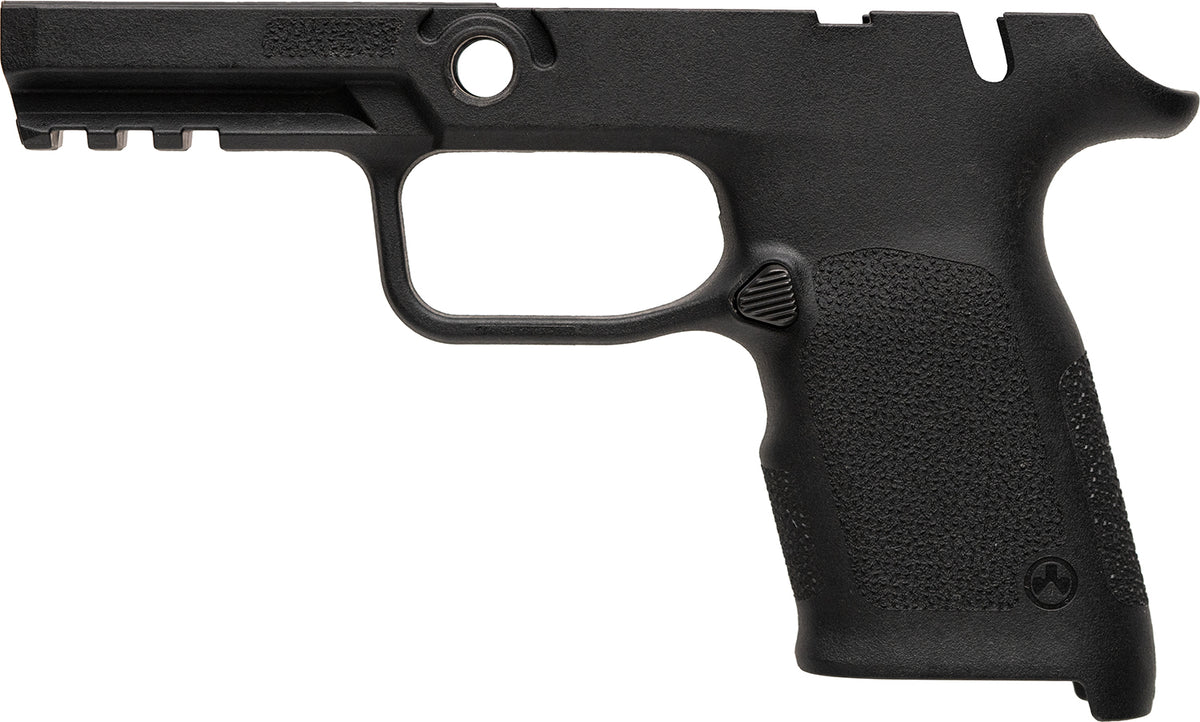 Magpul EHG SG9 Compact P320 Grip Frame with Manual Safety Black Polymer (MAG1431BLK)