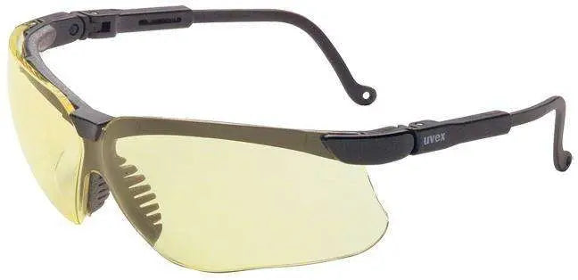 Howard Leight Genesis Eye Protection Black Frame Amber Lens