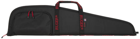 Ruger 40" Black Endura Rifle Case with Red Ruger Logo Accessory Pocket Made in USA