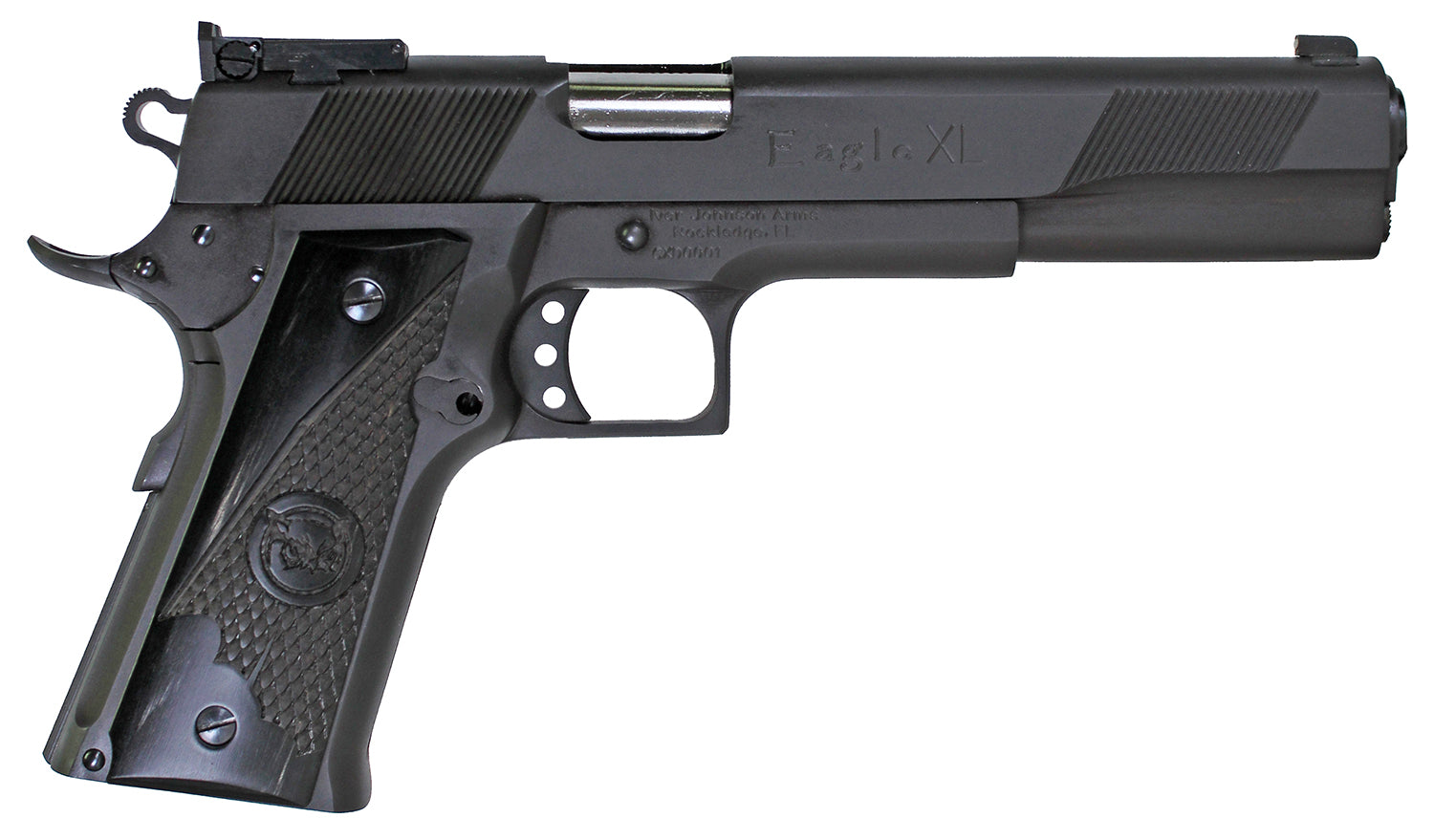 Iver Johnson Eagle XL DS .45 ACP 14+1 6" Stainless Barrel G10 Grip Pistol