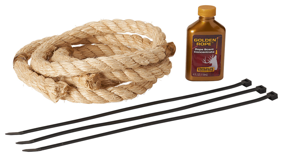 Wildlife Research Rope Scent Kit 396 30" Ropes with Golden Scent Concentrate Resealable Container