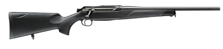 Sauer 80117630 505 XT Full Size 308 Win 3+1 22" Titanium Gray Threaded Barrel, Saddle Mount Steel Receiver, Black Fixed Synthetic Stock