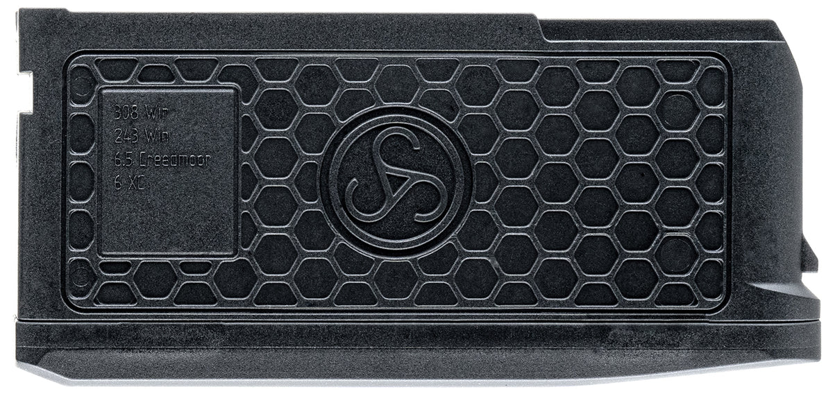 Sauer 80235089 505 5rd Rifle Magazine 6.5 Creedmoor/308 Win/243 Win Black Finish