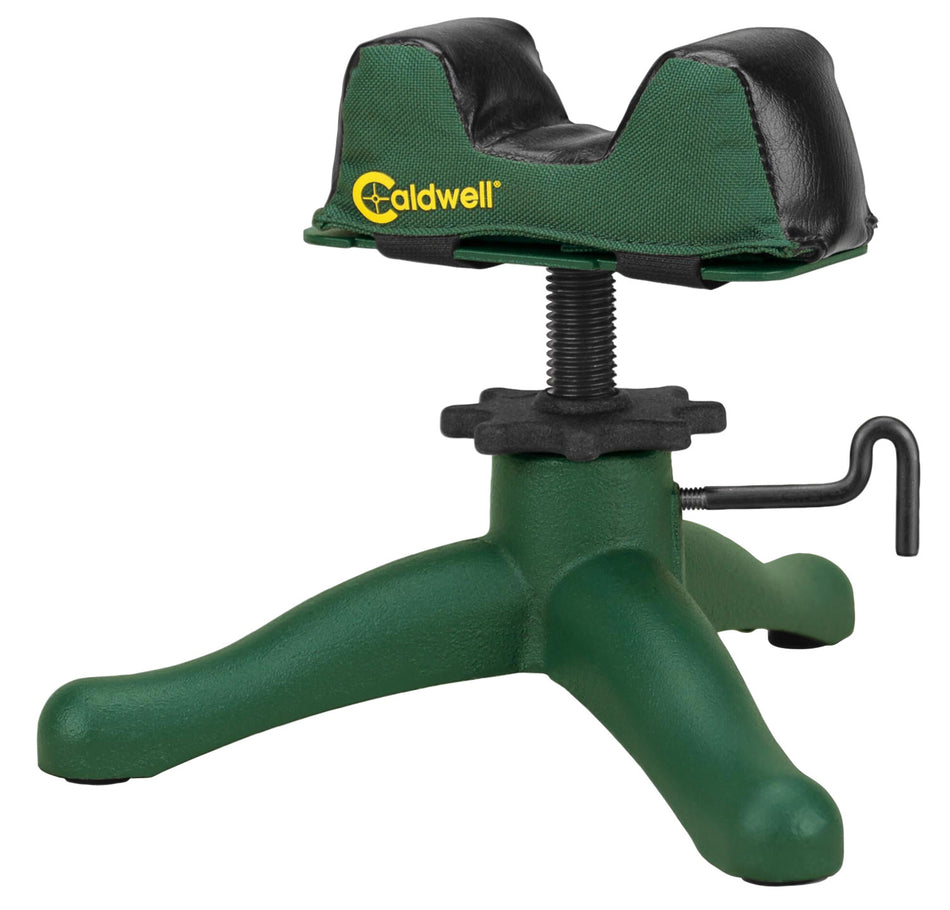 Caldwell Rock Jr. Cast Iron Shooting Rest with Prefilled Medium Varmint Front Bag