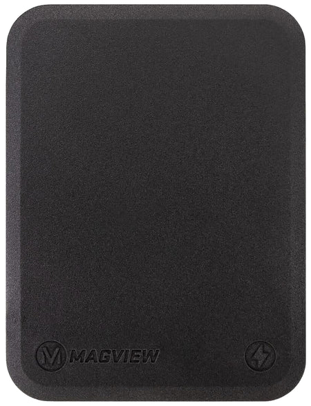 Magview 82028 Magnetic Wireless Charging Phone Plate Black 2.50" x 3.25"