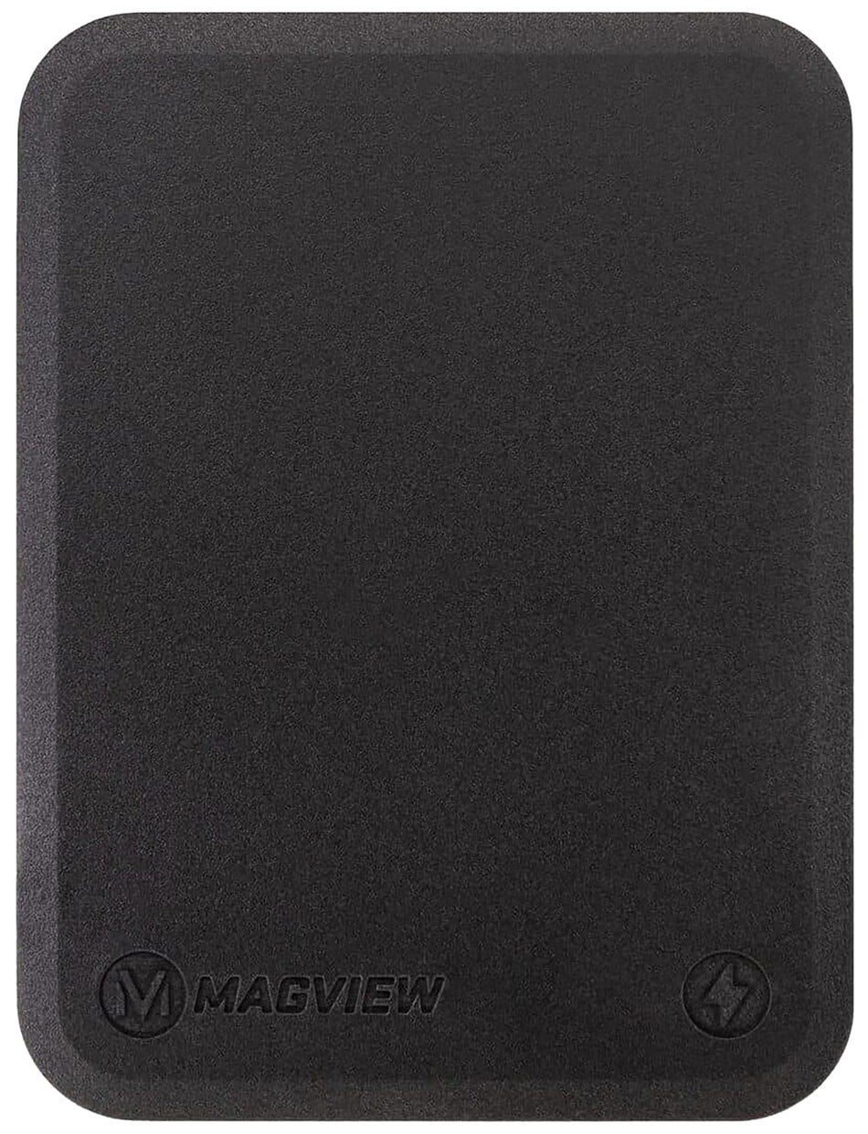 Magview 82028 Magnetic Wireless Charging Phone Plate Black 2.50" x 3.25"
