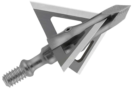Muzzy Trocar 290 3-Blade Broadhead SS Ferrule Right Offset 100 GR 3 Per Pack