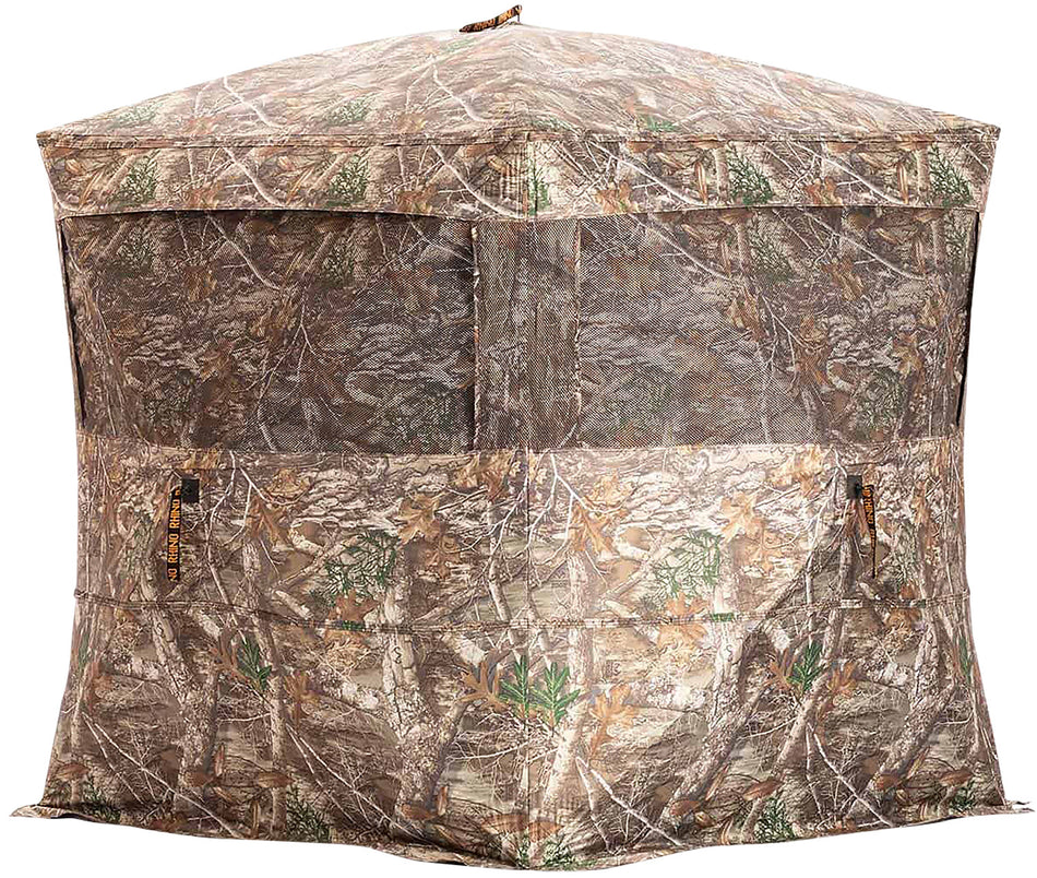 Rhino Blinds 5 Hub Panoramic Hunting Blind Realtree Edge 150D Mesh RBO163