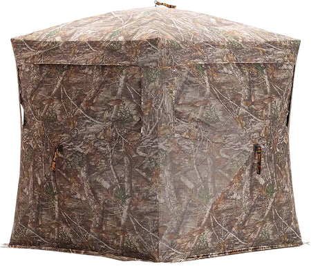 Rhino Blinds Rhino 180 5 Hub See-Through Hunting Blind Realtree Edge RBO170