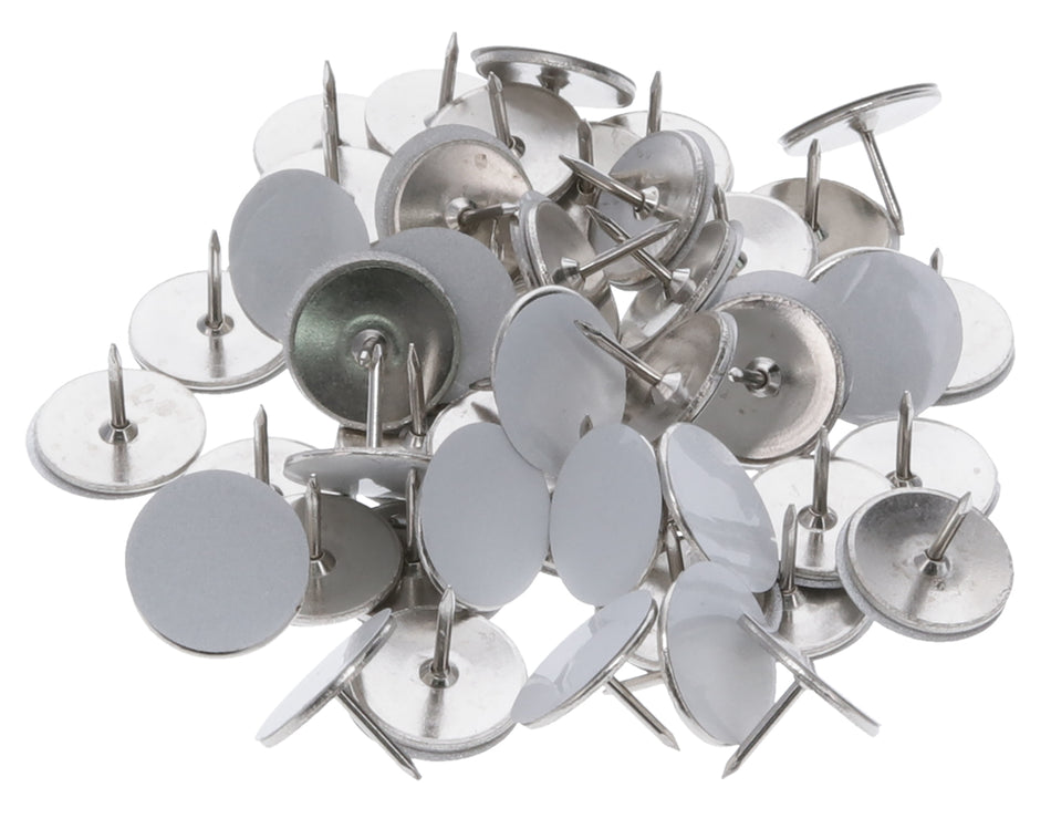 HME RT-50-W White Reflective Trail Tacks 3.75" 50-Pack for Hunters