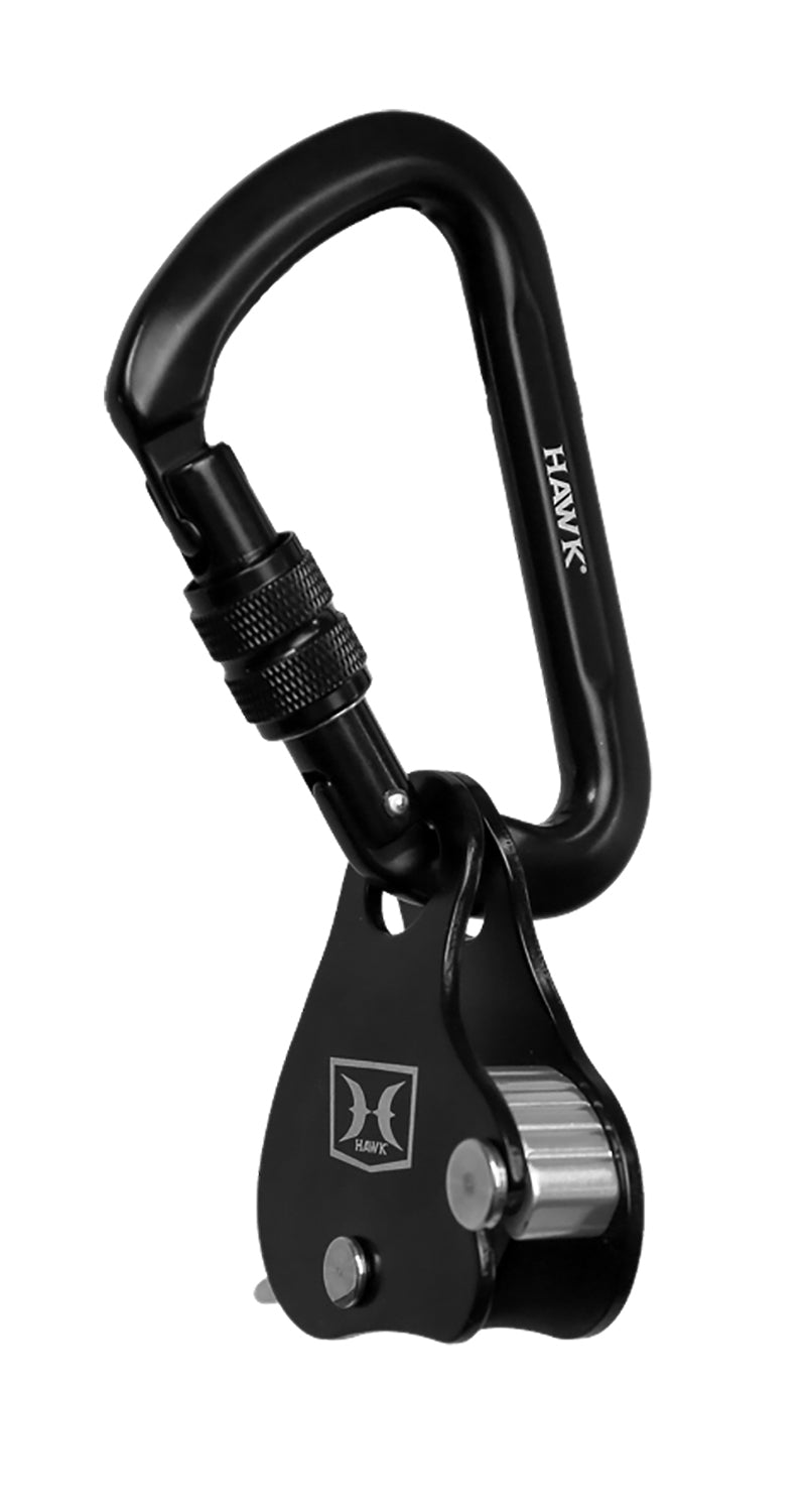 Hawk Ascender Combo 7075 Aluminum Black Rope Grab HWKASCDR