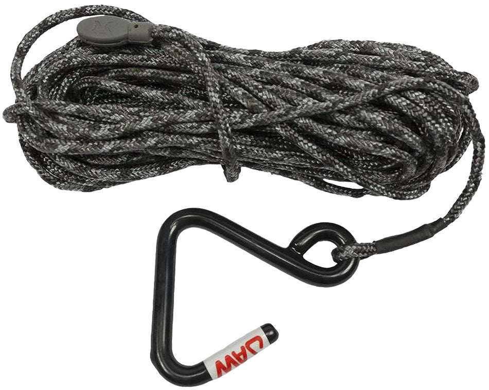 Hawk Jaw Hook Treestand Hoist Rope Black Reflective 35' HWKHA3032