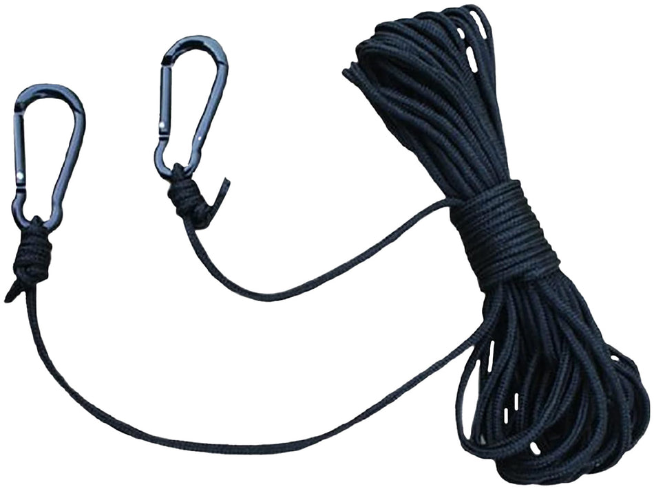 Muddy Lift Cord Nylon 30' Long with Two Carabiner Clips MUD-LA050
