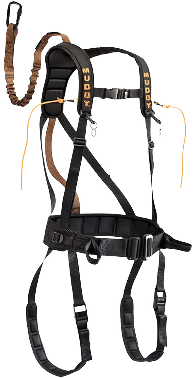 Muddy MUD-MSH400-L Safeguard Hunting Safety Harness Padded Nylon Large 170-230 lbs