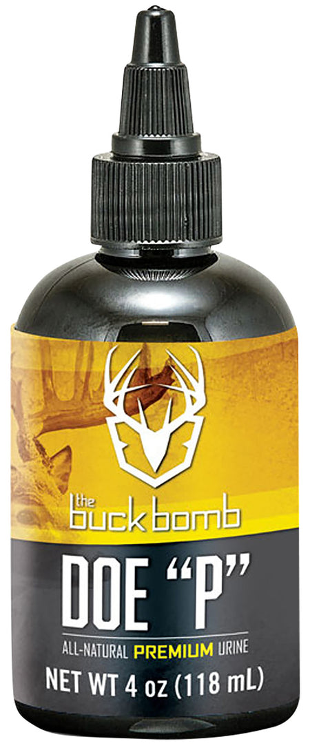 The Buck Bomb Doe P Doe and Fawn Deer Attractant 4 oz Bottle