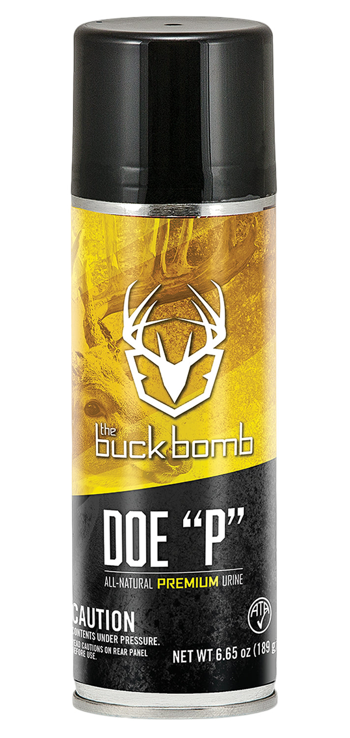 The Buck Bomb Doe P Young Doe and Fawn Urine Attractant 6.65 oz Aerosol