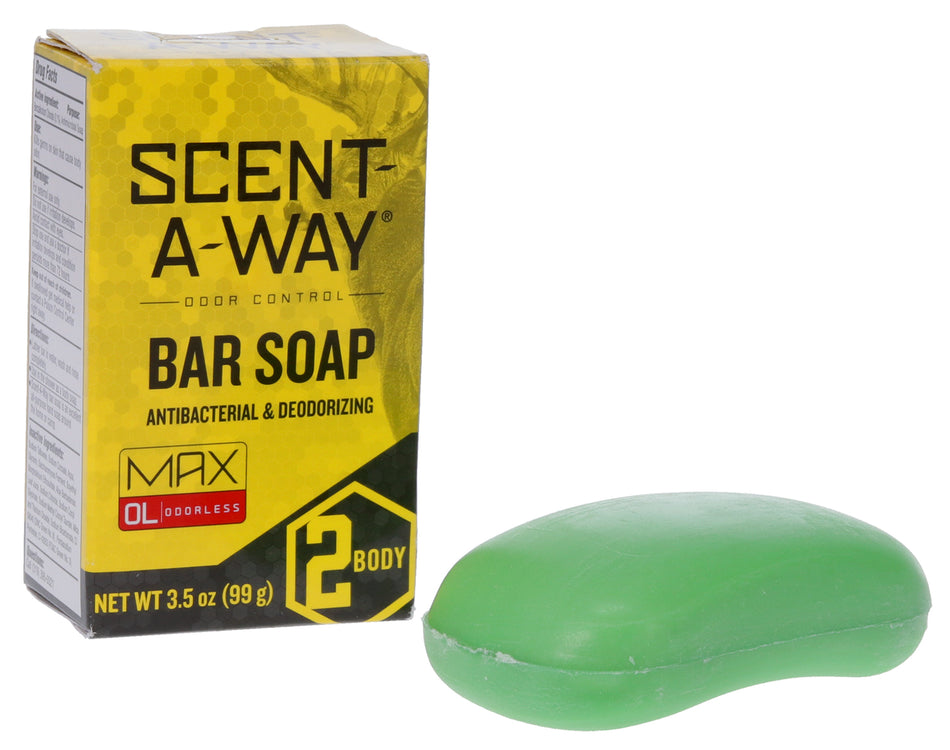 Scent-A-Way Max Odorless Hunting Bar Soap Vegetable Proteins 3.50 oz