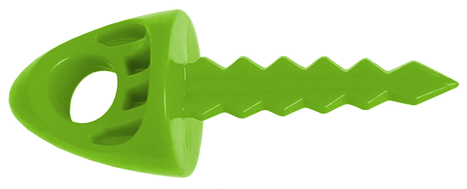 TargetTack 1" Lime Green Plastic Tacks for Shooting Targets – 12 Pack
