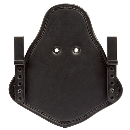 Uncle Mike's IWB Holster Adapter with Belt Clips Black Suede-Like Ambidextrous Fits Reflex and Kydex