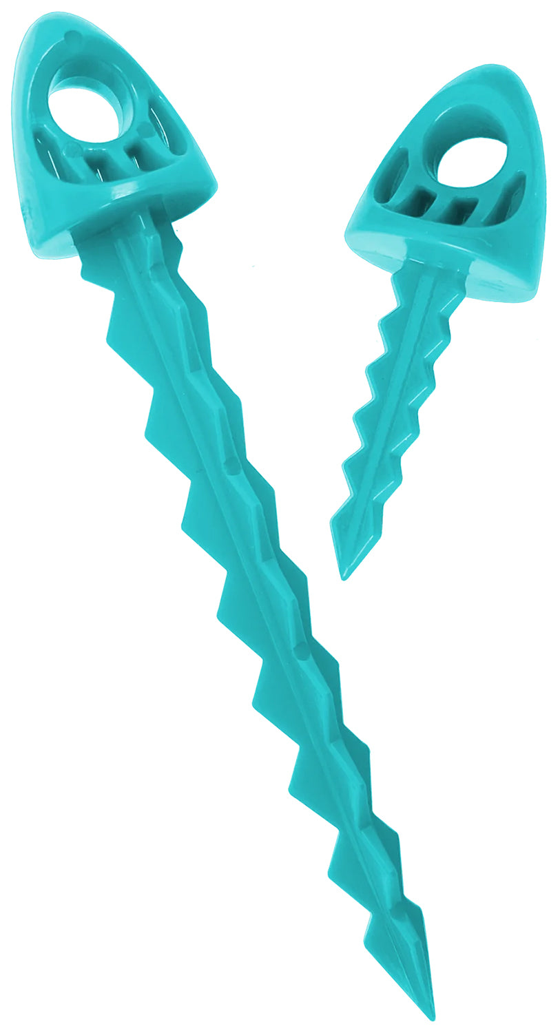 TargetTack 1" & 3" Teal Green Plastic Tacks for Shooting Targets – 12-Pack Variety