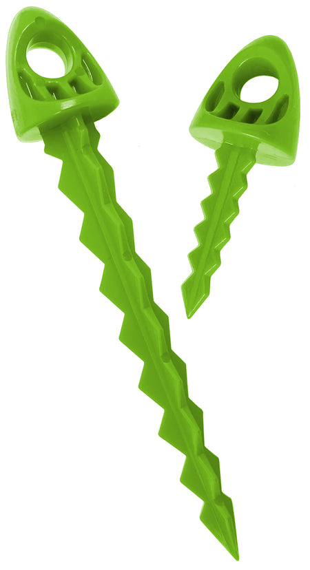 TargetTack 1" & 3" Lime Green Plastic Tacks for Shooting Targets – 12-Pack Variety