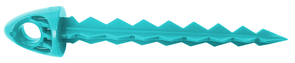 TargetTack 3" Teal Green Plastic Tacks for Shooting Targets – 6 Pack