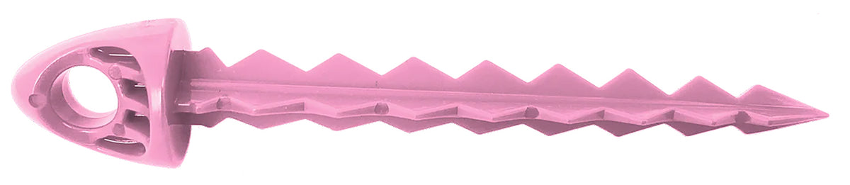 TargetTack 3" Pink Plastic Tacks for Shooting Targets – 12 Pack