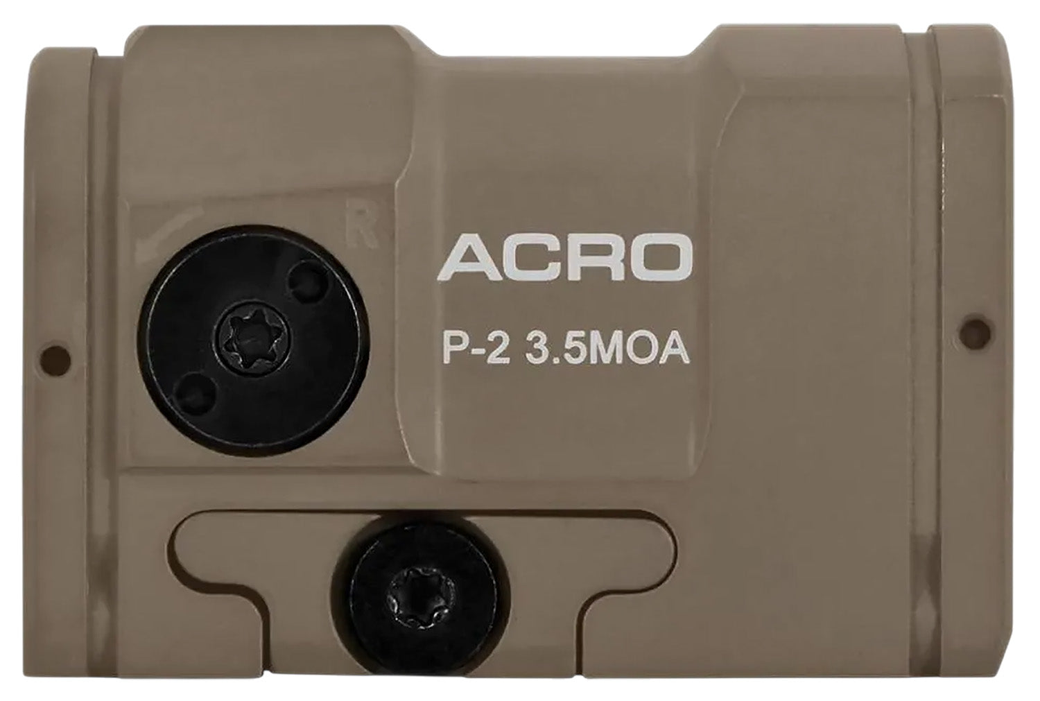 B&T AP200777FDEM Aimpoint ACRO P-2 Flat Dark Earth 3.5 MOA Red Dot with Skeleton Mount