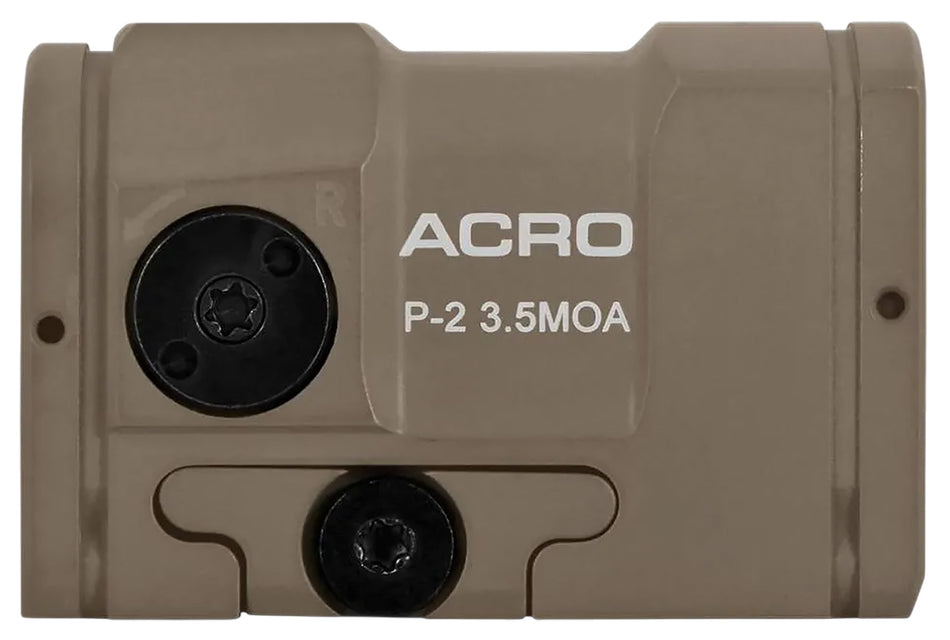 B&T AP200777FDEM Aimpoint ACRO P-2 Flat Dark Earth 3.5 MOA Red Dot with Skeleton Mount