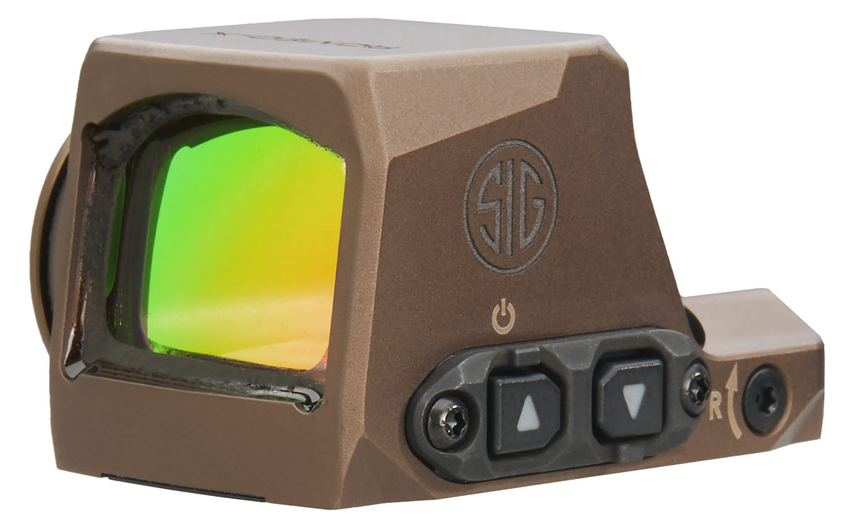 Sig Sauer SORX1202 Romeo-X Compact FDE 1x24mm 2 MOA Red Dot/32 MOA Circle for P365