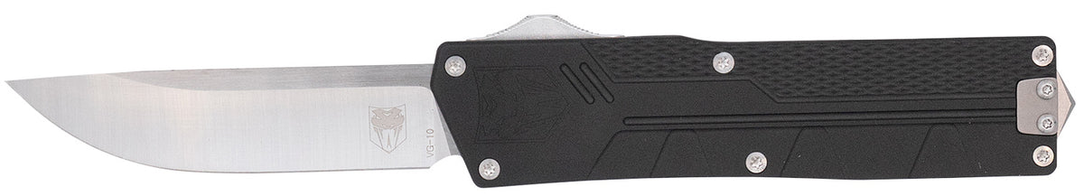 CobraTec CTPRNEDGBLK Paragon Edge OTF VG-10 Stainless Blade Black Anodized Aluminum Handle
