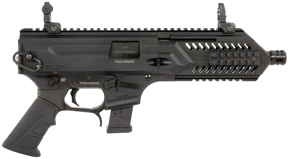 Gforce Arms BLADE8 Blade 8 USA 9mm Luger 15+1 8 Black QPQ Steel Barrel, Black Cerakote Aluminum Picatinny Rail Receiver, Rear Picatinny Rail