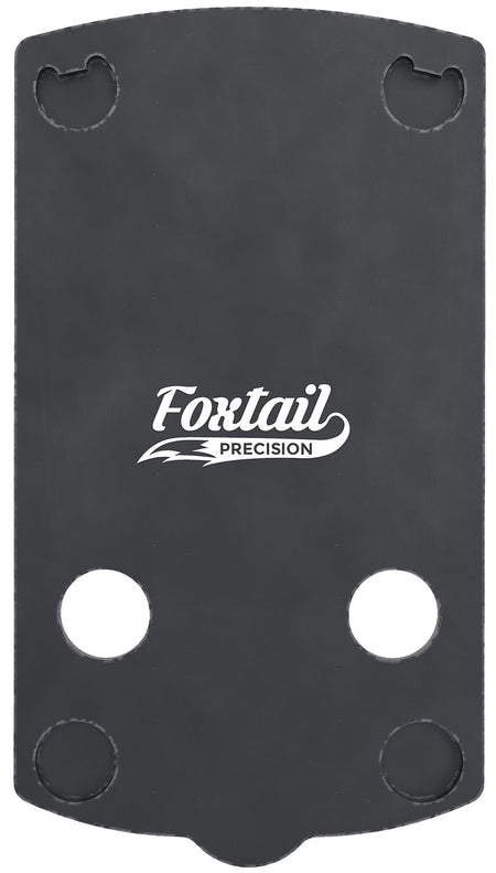 Foxtail Precision 100009 Glock 43X 48 MOS Optic Plate for Holosun EPS Carry Black Anodized