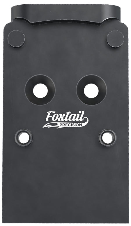 Foxtail Precision 100006 Glock MOS Optic Adapter Plate for RMR SRO and Holosun 407/507c Black
